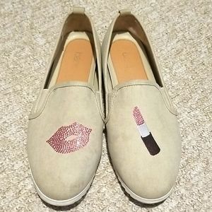BARIII Flats "lip stick"